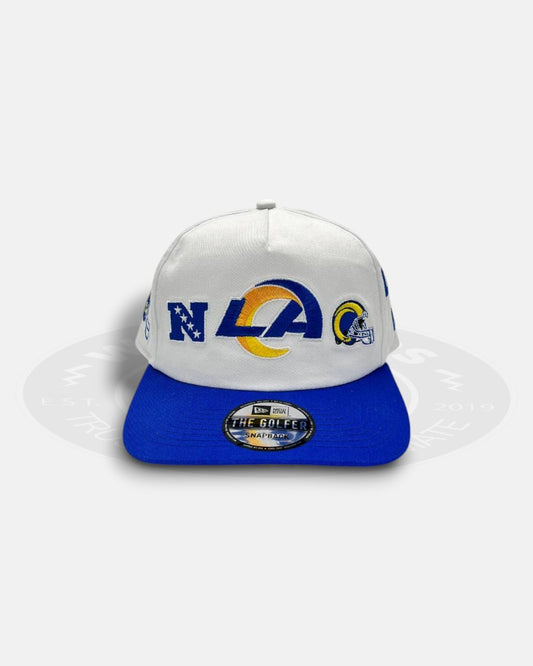 Los Angeles Rams Overall Logo The Golfer Snapback Hat