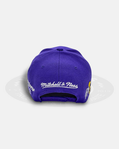 Los Angeles Lakers NBA Champion Overall Logo Pro Crown Snapback Hat