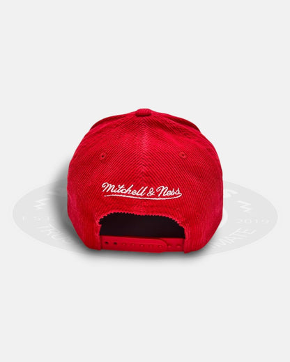 Chicago Bulls Hard Wood Classic Collection Corduroy Pro Pinch Fit Snapback Hat