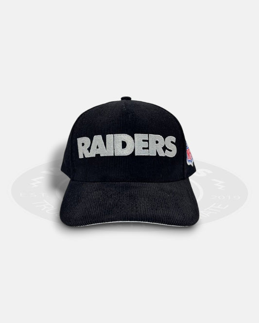 Las Vegas Raiders NFL Collection Corduroy Pro Pinch Fit Snapback Hat