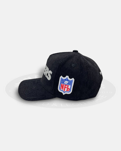 Las Vegas Raiders NFL Collection Corduroy Pro Pinch Fit Snapback Hat