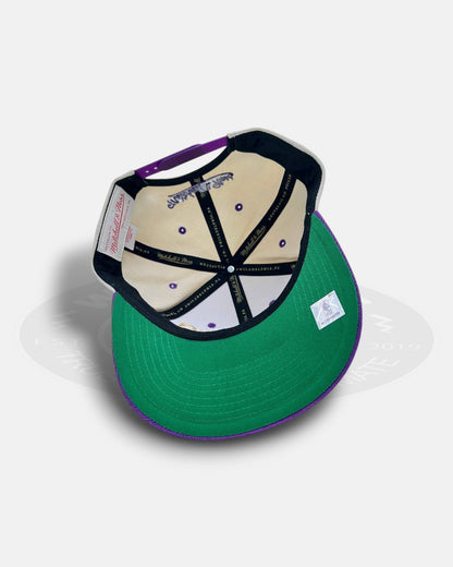 Los Angeles Lakers Team Logo Pro Crown Snapback Hat