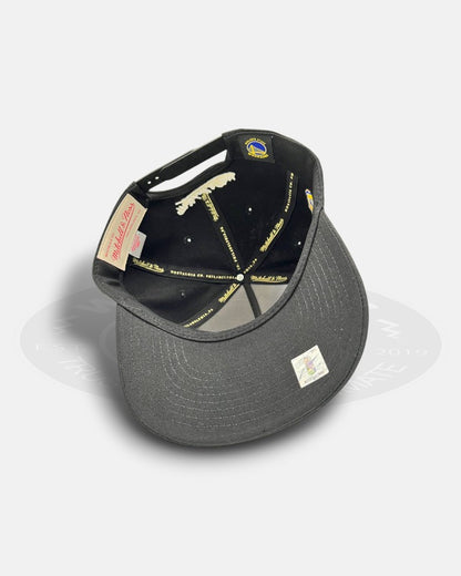 Golden State Warriors 50th Seasons Pro Pinch Fit Snapback Hat