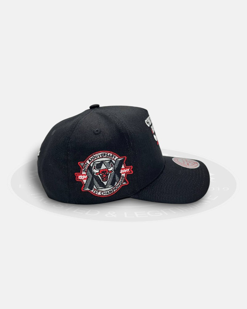 Chicago Bulls 1991-2011 20th Anniversary Pro Pinch Fit Snapback Hat