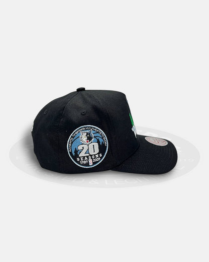 Minnesota Timberwolves 1989-2009 20th Seasons Pro Pinch Fit Snapback Hat