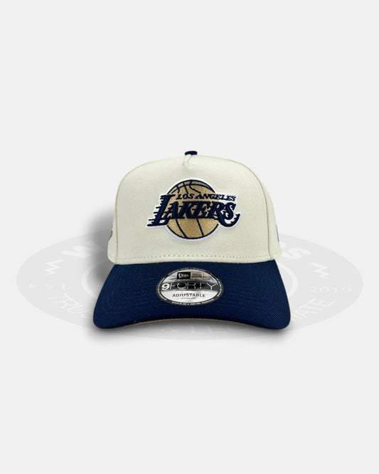 Los Angeles Lakers Harbor Blue 9FORTY A-Frame Snapback Hat