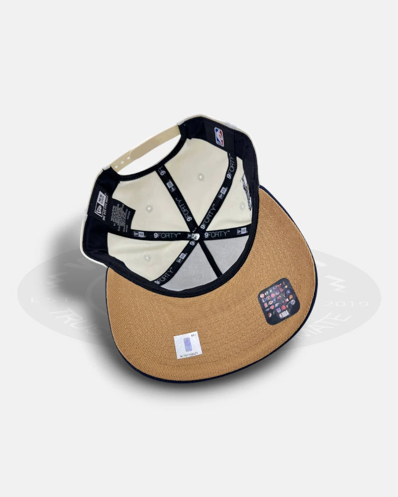 Los Angeles Lakers Harbor Blue 9FORTY A-Frame Snapback Hat