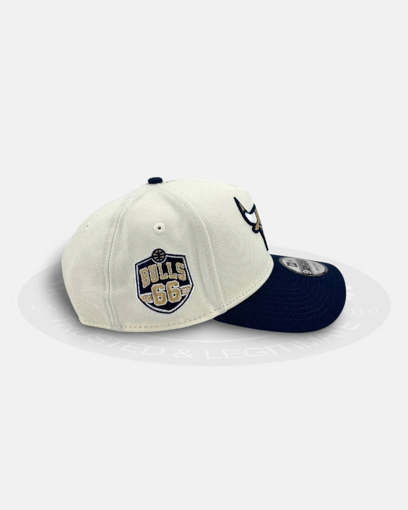 Chicago Bulls Harbor Blue 9FORTY A-Frame Snapback Hat