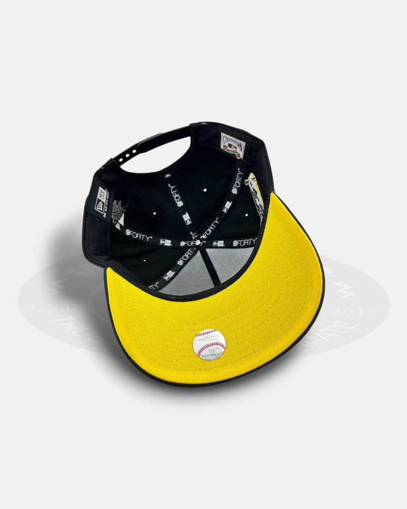 Detroit Tigers 2000 Yellow Black 9Forty A-Frame Snapback Hat