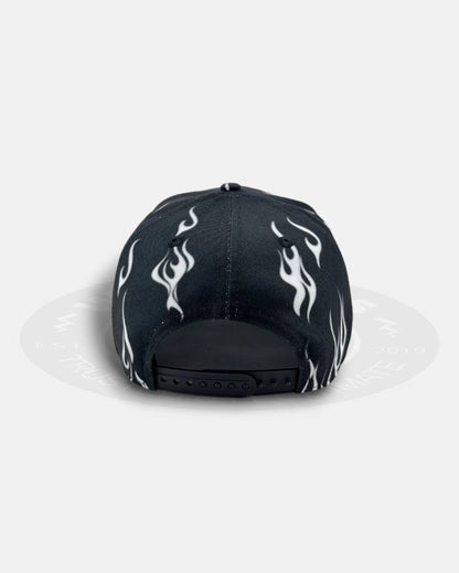 Las Vegas White Flames 9Forty A-Frame Snapback Hat