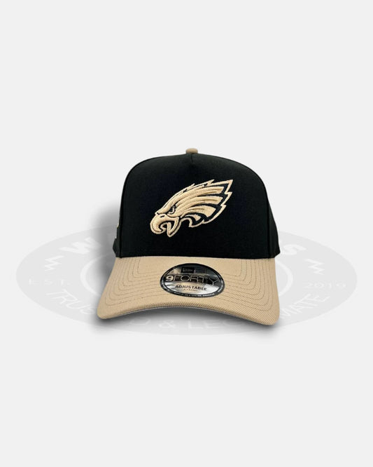 Philadelphia Eagles Midnight Dunes 9FORTY A-Frame Snapback Hat