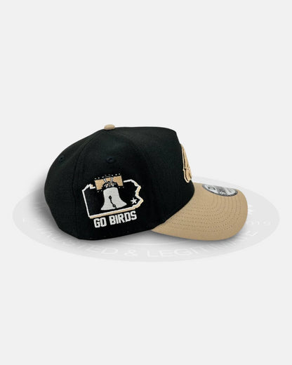 Philadelphia Eagles Midnight Dunes 9FORTY A-Frame Snapback Hat