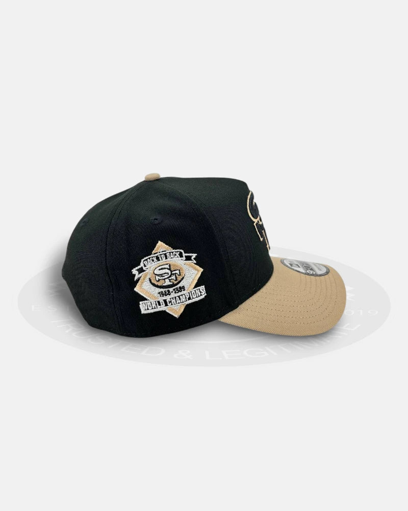 San Francisco 49ers Midnight Dunes 9FORTY A-Frame Snapback Hat