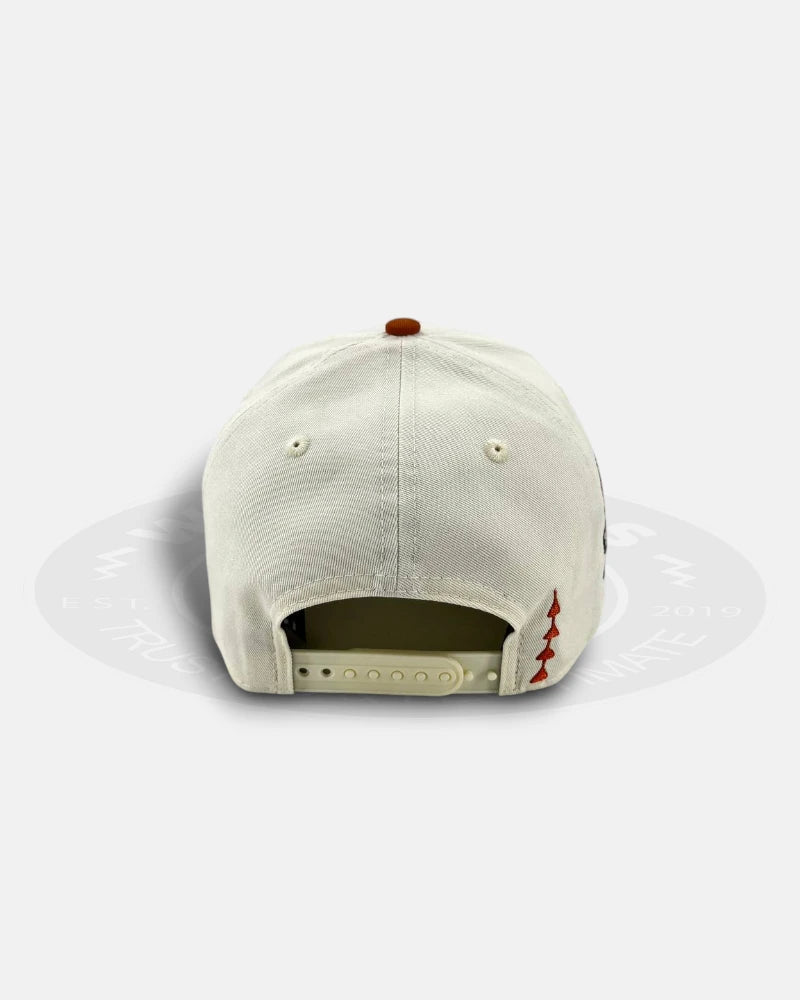 Las Vegas Raiders Desert Flame 9FORTY A-Frame Snapback Hat