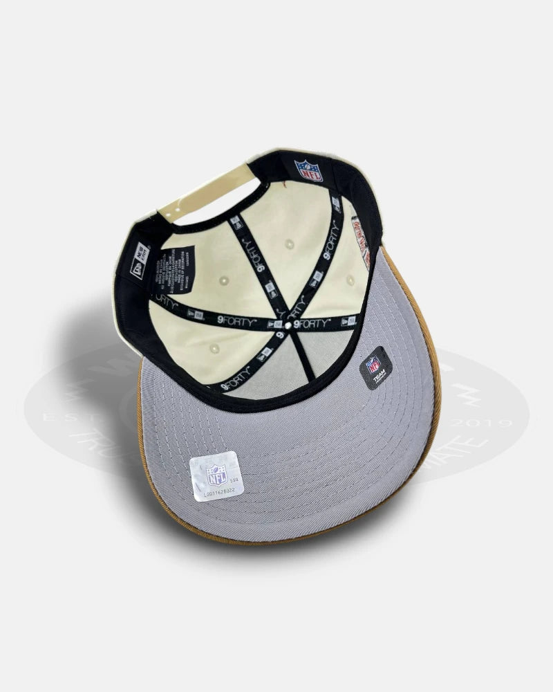 Las Vegas Raiders Desert Flame 9FORTY A-Frame Snapback Hat