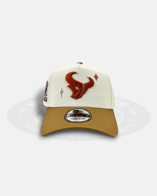 Houston Texans Desert Flame 9FORTY A-Frame Snapback Hat
