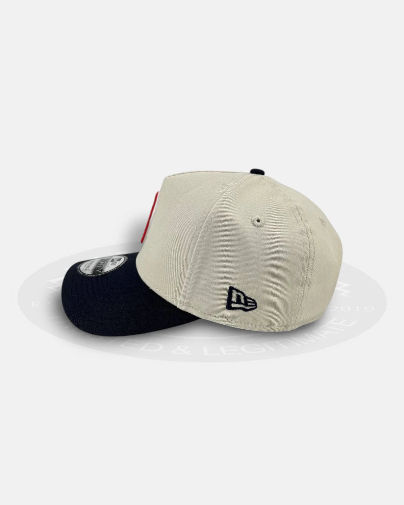 Boston Red Sox 2004 World Series Stone Chrome Two Tone 9FORTY A-Frame Snapback Hat