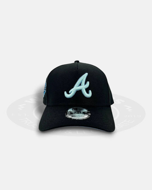 Atlanta Braves Blue Frost 9FORTY A-Frame Snapback Hat
