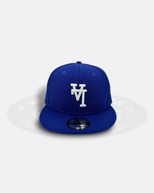 Los Angeles Dodgers Upside Down Royal Green Underbrim 9FIFTY Snapback Hat