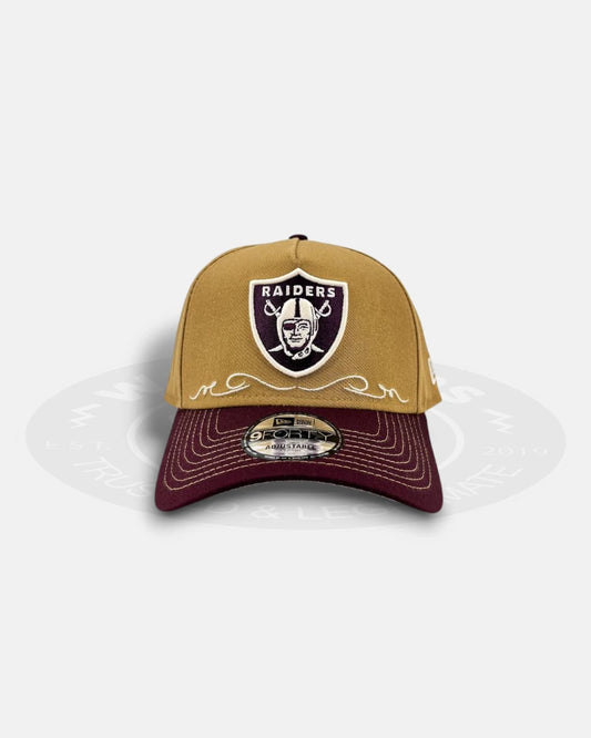 Las Vegas Raiders Dustland 9FORTY A-Frame Snapback Hat