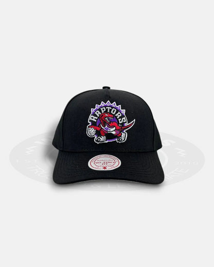 Toronto Raptors HWC Black Pro Pinch Snapback Hat