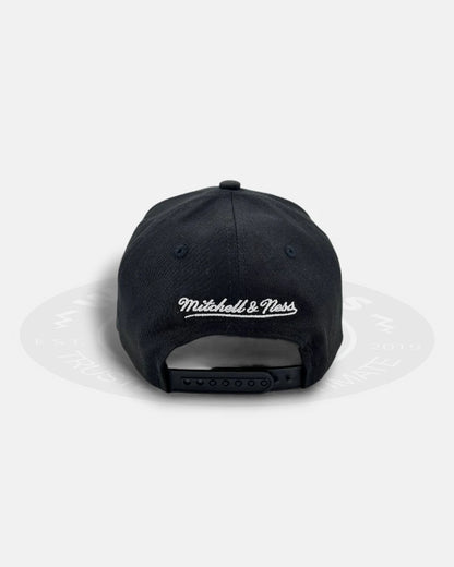 Sacramento Kings HWC Black Pro Pinch Snapback Hat
