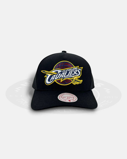 Cleveland Cavaliers HWC Black Pro Pinch Snapback Hat