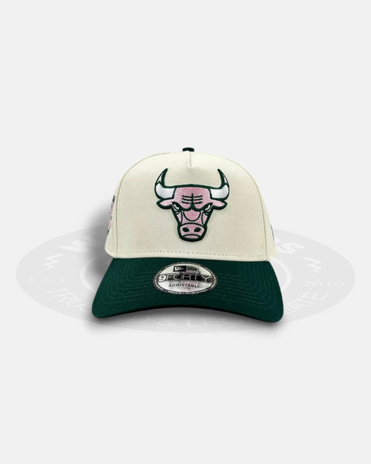 Chicago Bulls Neon Forest 9FORTY A-Frame Snapback Hat