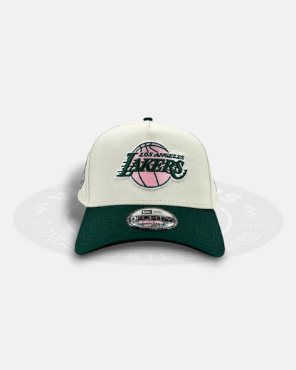 Los Angeles Lakers Neon Forest 9FORTY A-Frame Snapback Hat