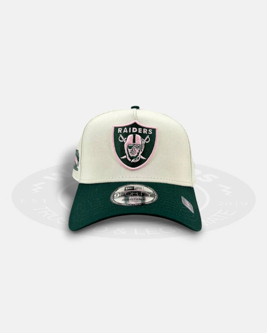 Las Vegas Raiders Neon Forest 9FORTY A-Frame Snapback Hat