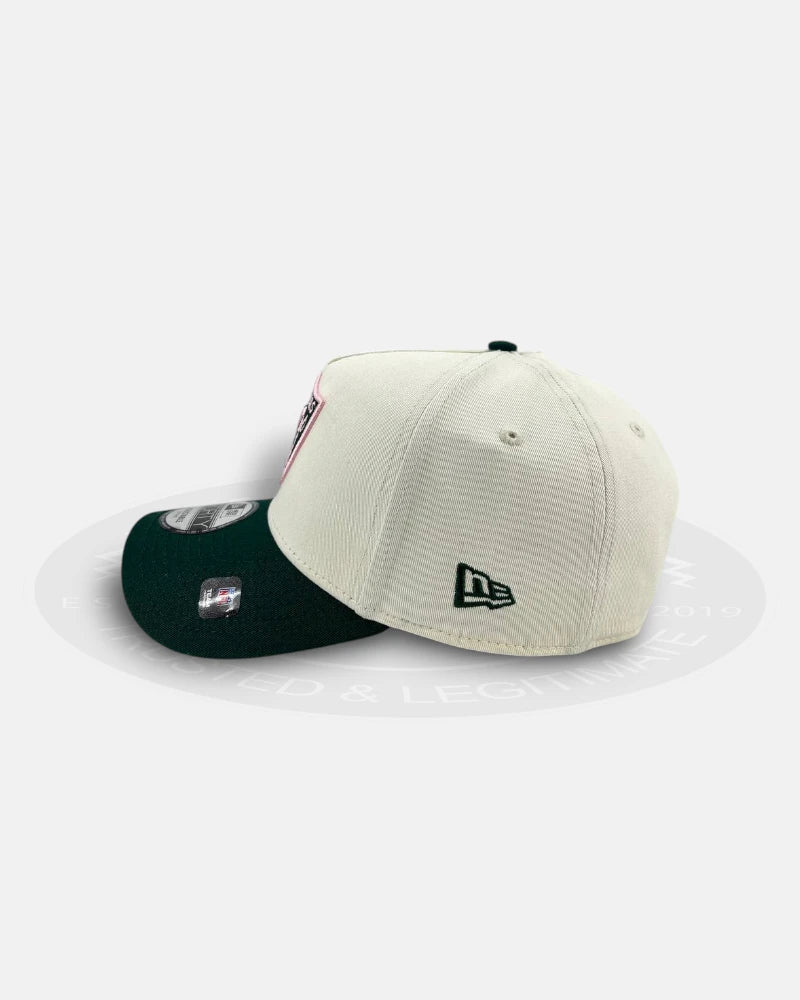 Las Vegas Raiders Neon Forest 9FORTY A-Frame Snapback Hat