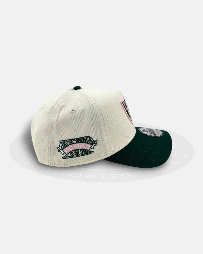 Las Vegas Raiders Neon Forest 9FORTY A-Frame Snapback Hat