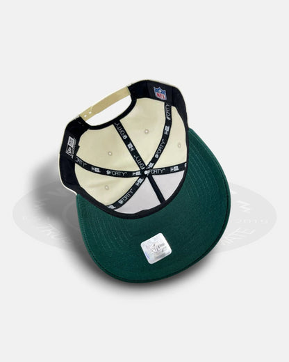 Las Vegas Raiders Neon Forest 9FORTY A-Frame Snapback Hat