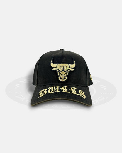 Chicago Bulls Gothic Fade 9FORTY A-Frame Snapback Hat