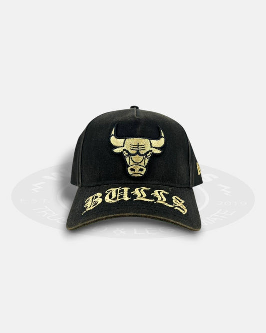 Chicago Bulls Gothic Fade 9FORTY A-Frame Snapback Hat