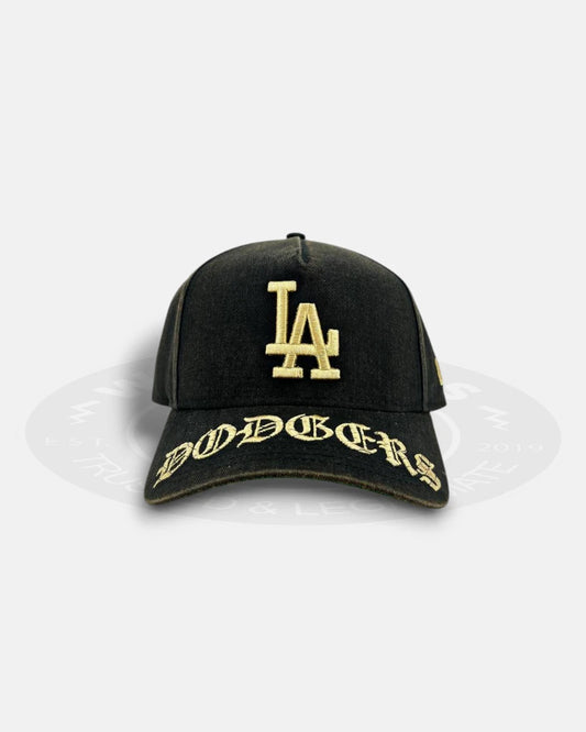 Los Angeles Dodgers Gothic Fade 9FORTY A-Frame Snapback Hat