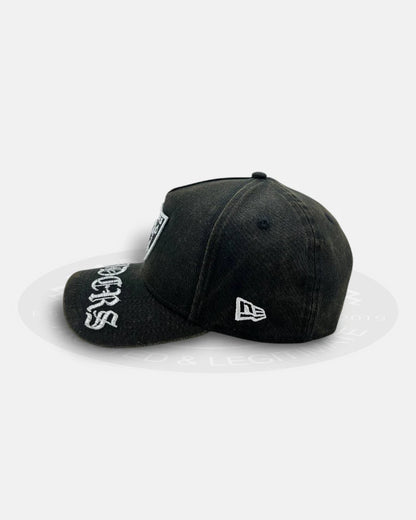 Las Vegas Raiders Gothic Fade 9FORTY A-Frame Snapback Hat