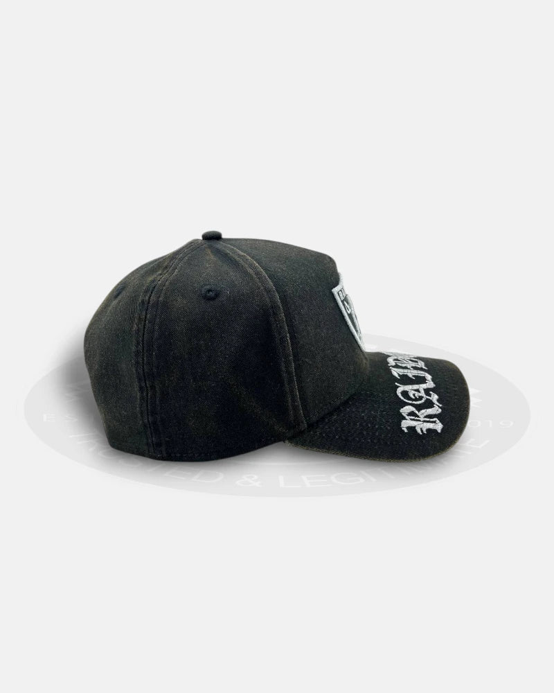 Las Vegas Raiders Gothic Fade 9FORTY A-Frame Snapback Hat