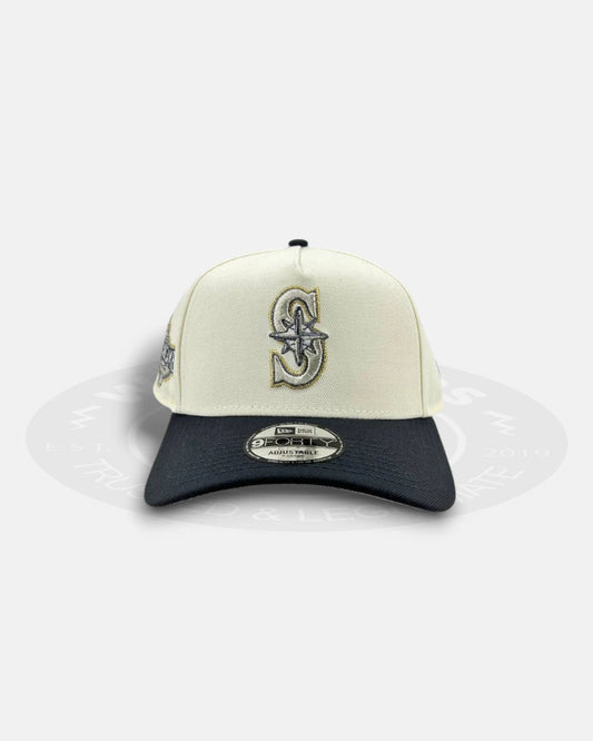 Seattle Mariners All Stare Game 2001 Chrome Two Tone 9FORTY A-Frame Snapback Hat