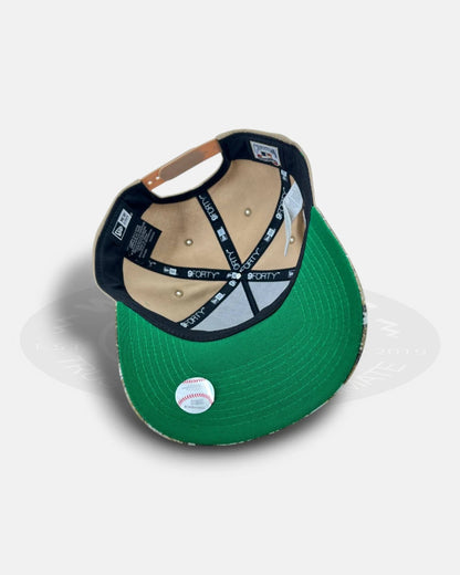 Los Angeles Dodgers Red Real Tree 9FORTY A-Frame Snapback Hat