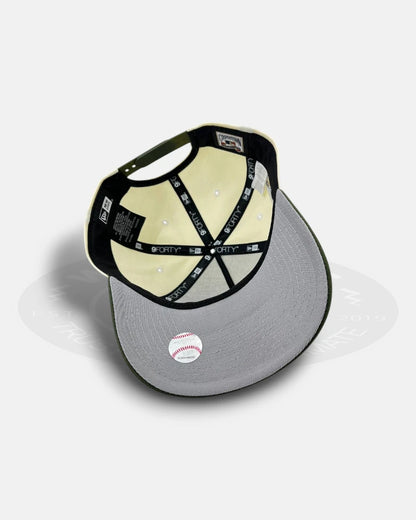 Arizona Diamondbacks Chrome Green 9FORTY A-Frame Snapback Hat