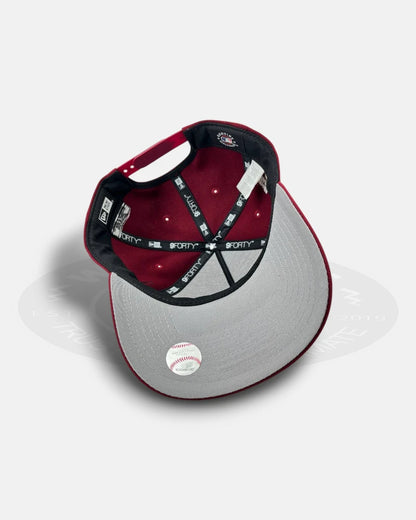 Los Angeles Dodgers Splash Shohei Ohtani Maroon 9FORTY A-Frame Snapback Hat