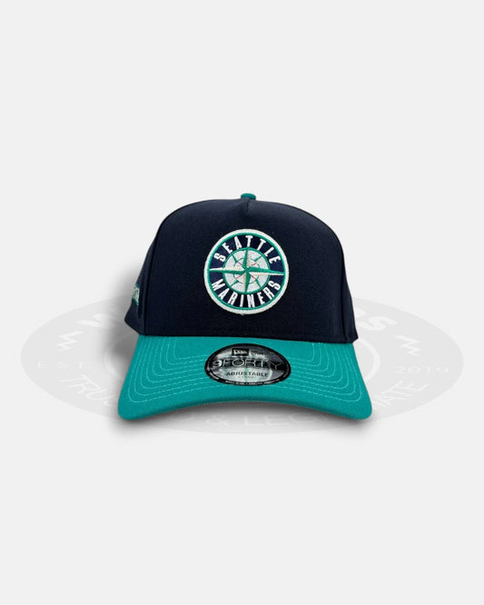 Seattle Mariners Team Alt Navy 9FORTY A-Frame Snapback Hat