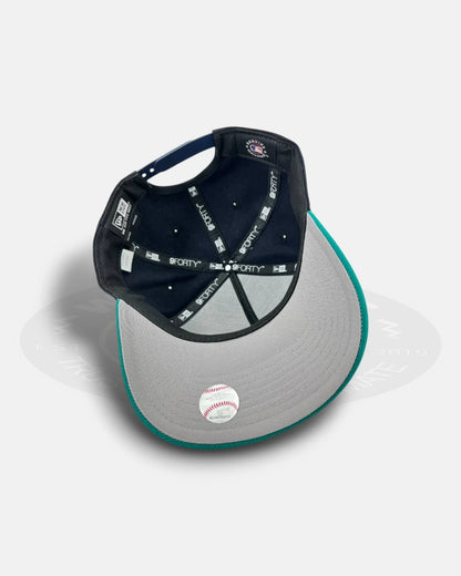 Seattle Mariners Team Alt Navy 9FORTY A-Frame Snapback Hat