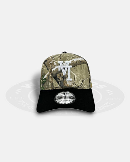 Los Angeles Dodgers Upside Down 9FORTY A-Frame Snapback Hat Realtree Camo