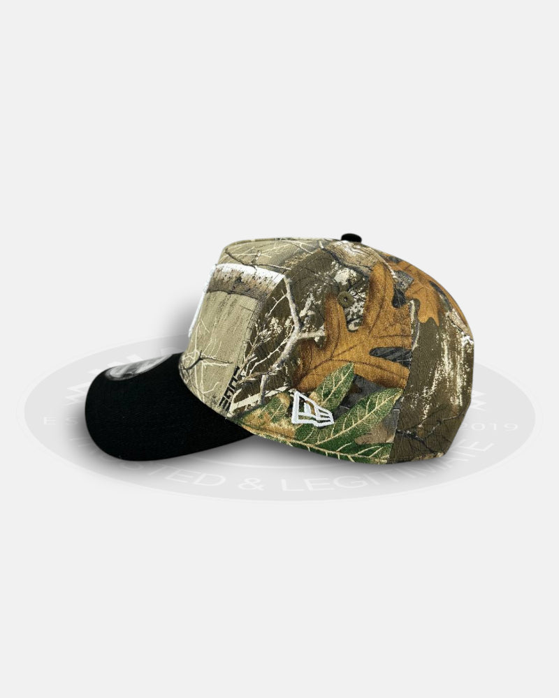 Los Angeles Dodgers Upside Down 9FORTY A-Frame Snapback Hat Realtree Camo