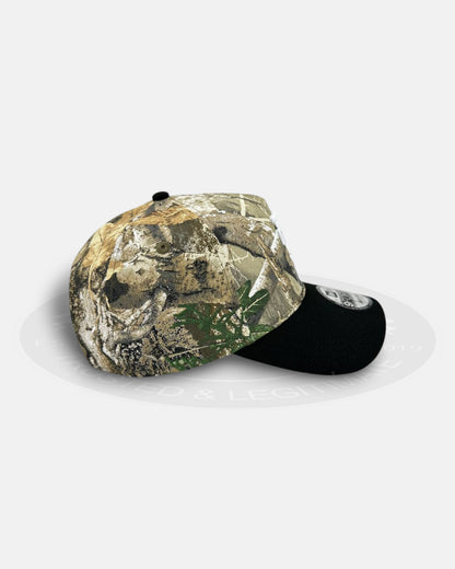 Los Angeles Dodgers Upside Down 9FORTY A-Frame Snapback Hat Realtree Camo