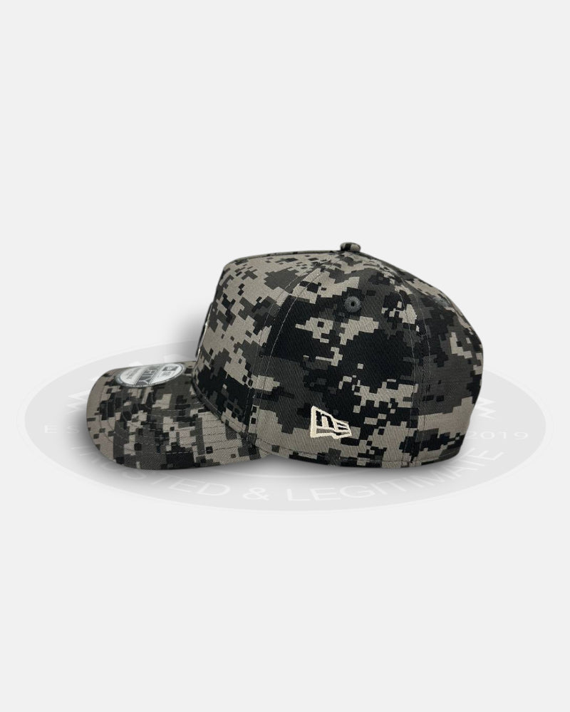 Los Angeles Dodgers Black Pixel Camo 9FORTY A-Frame Snapback Hat