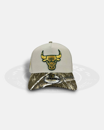 Chicago Bulls Realtree Drift 9FORTY A-Frame Snapback Hat