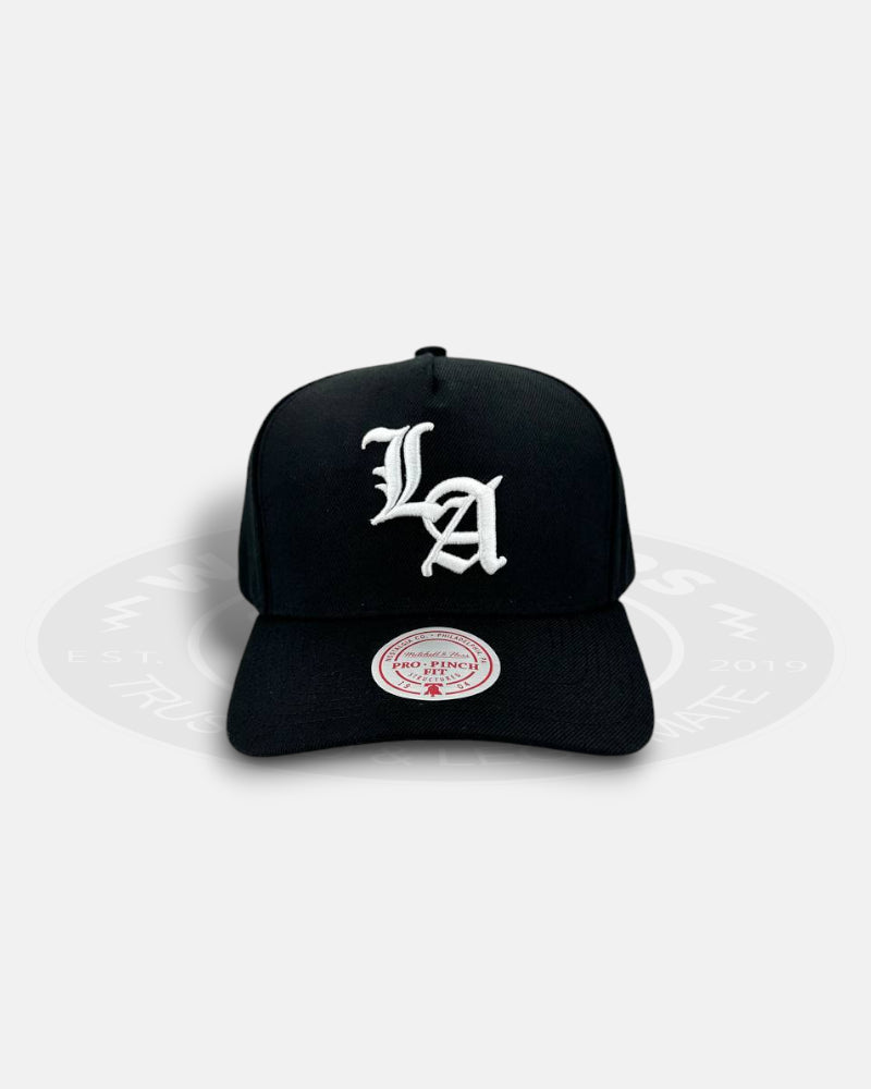 Los Angeles Lakers Monogram Pro Pinch Snapback Hat